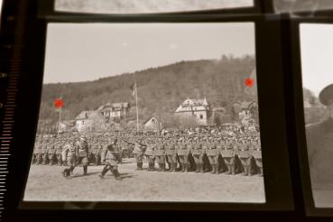 Preview: zehn alte Negative - Aufmärsche R.A.D.,  SA ? und andere -  Bad Bergzabern